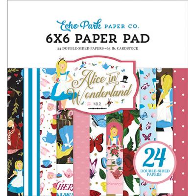 Echo Park Alice in Wonderland No. 2 Designpapier  - Paper Pad